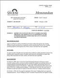 HFBPE :: Section 6 :: City of San Jose Vending Memo