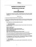 HFBPE :: Section 6 :: City of San Jose Agreement for Vending Services