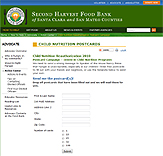 Child Nutrition Reauthorization 2010 Postcard Campaign - Invest in Child Nutrition Programs
