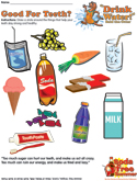 Drink Water Good for Teeth Worksheet