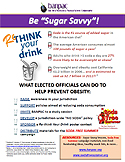 Sugar Savvy Tip Sheet for Elected Officials