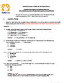 First 5: Teaching Young Children to �Be Sugar Savvy� Training Curriculum For Children ages 0-5