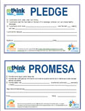 Teen Pledge Card (Eng/Span)