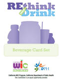WIC Rethink Your Drink Beverage Card Set