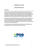 Rethink Your Drink: Brand Style Guide