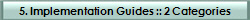 5. Implementation Guides :: 2 Categories