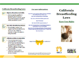 Toolkit :: California Breastfeeding Laws: Know Your Rights