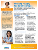 HFBPE :: Section 5 :: Healthy & Active Before 5 Offering Healthy Foods & Beverages