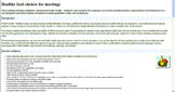 HFBPE :: Section 5 :: Seattle/Kings’ County Healthy Choices for Meetings