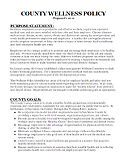 San Mateo County Wellness Policy