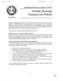 Bethlehem Missionary Baptist Church :: Healthy Beverage Practices and Policies