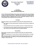Gilroy Healthy Food and Beverage Options Policy